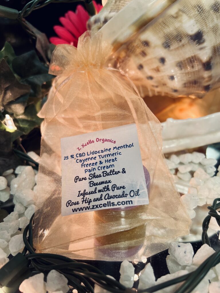 Z-Xcells Organics CBD Freeze & Heat Pain Cream product